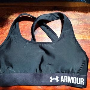 Under Armour compression sports bra size small / and Avia sports bra size small